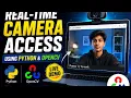 Real-Time Camera Access Using Python OpenCV Live Demo