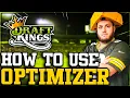 How to Use an NFL DFS Optimizer - Not Everyone s Doing This