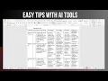 How to Write a Literature Review in Table Format