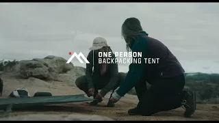 Ampex 1 Person Backpacking Tent Setup