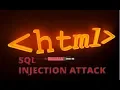 SQl Injection With HTML -Challenge Solution