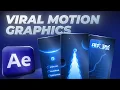 How to Edit VIRAL Short Form Motion Graphic Reels in After Effects Step-by-Step TUTORIAL