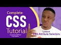 CSS Tutorial 2020 31 CSS Attribute Selectors