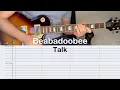 Beabadoobee - Talk - Guitar Cover with Tabs