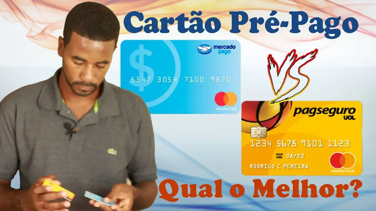 CARTÃO PRE PAGO MERCADO PAGO X PAGSEGURO QUAL O MELHOR?