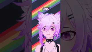 GENDER FLUID :3 #catgirl gothgirl #autism #audhd #adhd #nonbinary #lesbian #funnyvtuberclips #vtuber