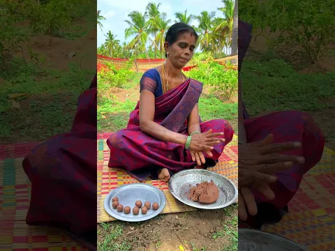 Ragi Inside Jaggery Stuffed Recipe #shorts
