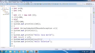 Selenium 17 Java Methods - User defined Methods