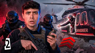 In GUERRA con i CARABINIERI: se SALI sull’ELICOTTERO ti SALVI! - Giorno di prova EP.2