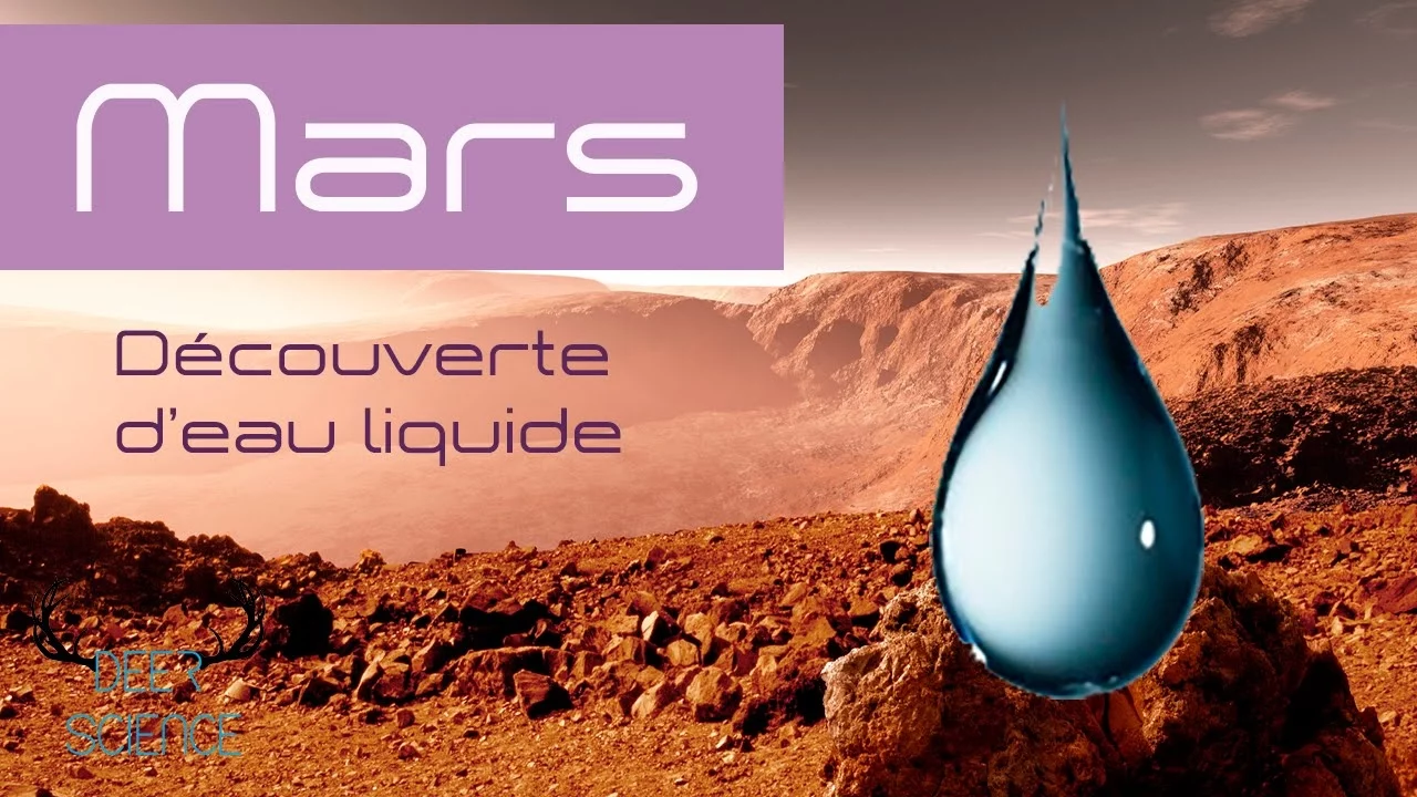 La NASA confirme la présence d’eau liquide sur Mars 28/09/2015 :[document réaliser par la Nasa]