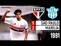 Download Lagu São Paulo 5x2 Marília - 1991 - RAÍ, BAIANO, CAFU, MACEDO E GOLEADA TRICOLOR NO PAULISTÃO!
