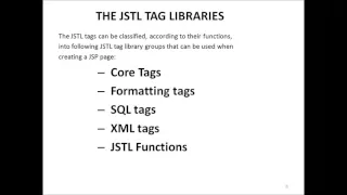 JSP Tag Libraries