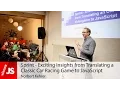 Sprint - Exciting Insights from Translating a Classic Car Racing Game to JavaScript