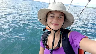 Boat life. A day before a play day for a traveling musician in the Carribbean