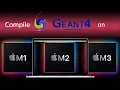 Compile Geant4 on Apple silicon