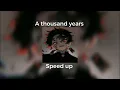 Download Lagu James Arthur__ A thousand years_(speed up)