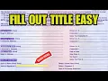 How To Fill Out A New Jersey Vehicle Title When Buying Or Selling A Car