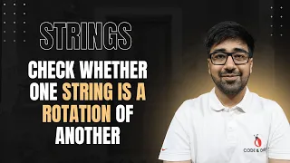 DSA in Python - Rotate String s s Substring Trick O n Part 222 Hindi