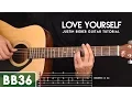 Download Lagu Love Yourself - Justin Bieber Guitar Tutorial