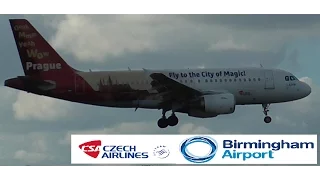 Czech Airlines Flight 662 Prague to BHX