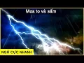 Download Lagu [ Nghe thử 3s thôi ] và ngủ sâu ngay lập tức với tiếng mưa to và sấm | 3 giờ thư giãn dễ ngủ