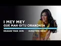 Download Lagu I Mey Mey - Gue Mah Gitu Orangnya (Lyric)