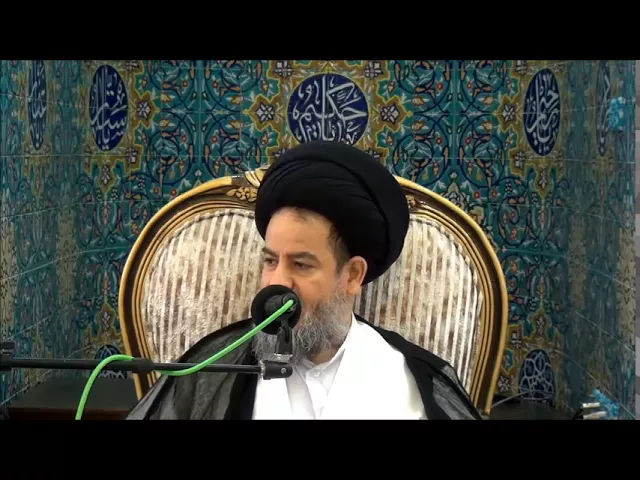 ⁣يرد على من أشكل عليه في مسألة بموضوع تعليق الزوجات والخلع - سماحة العلامة السيد عبدالله الموسوي