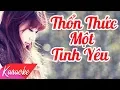 Lagu KARAOKE | Thổn Thức Một Tình Yêu - St.Trần Huân | Nhạc Trẻ Karaoke Hay Nhất