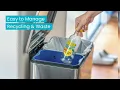 13 Gallon Dual Kitchen Trash Bin