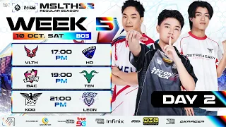 [EN] 🔴 MSL TH S2 W5 D2 | EVERY WIN MATTERS. 🎯