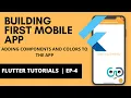 Easy and Simple Flutter Tutorial for Beginners Ep-4 Make Beautiful Apps Android iOS