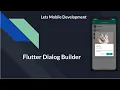 Flutter Tutorial Material Dialog Builder part 2 Fixing Error Application Theme