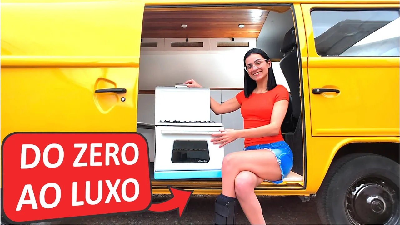VEJA O RESULTADO INCRÍVEL COM MUITO CONFORTO - SURPRESAS NA KOMBI MEL