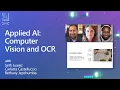 Applied AI Computer Vision and Optical Character Recognition OCR