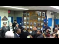 NYPD 32nd Precinct Memorial Wall ceremony - November 10 2015