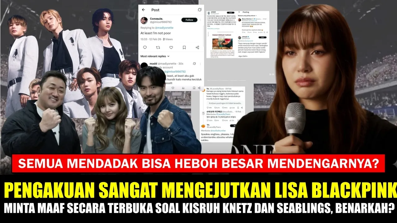 🔴 HEBOH BESAR HARI INI!! Lisa Blackplink Akhirnya Buka Suara JUJUR SOAL Perang SEAlings Vs Knetzkah?