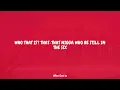 Young Nudy - Who Dat Is (Lyrics)