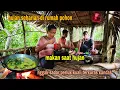 HUJAN SEHARIAN BERLINDUNG DI RUMAH POHON|| MAKAN SAAT HUJAN, PERIUK KUALI TERKURAS KANDAS