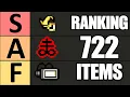 So I Ranked Isaac Items