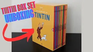 the adventures of tintin box set unboxing