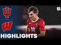 Indiana vs Wisconsin | NCAA College Soccer | Highlights - October 21, 2025