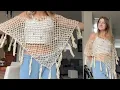 How to Crochet The Mermaid Shawl Beginner Friendly Crochet Tutorial
