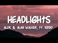 Alok & Alan Walker - Headlights (Lyrics) feat. KIDDO