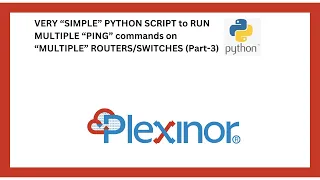 VERY SIMPLE PYTHON SCRIPT to RUN MULTIPLE PING commands on MULTIPLE Part-3