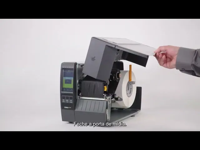 Vídeo Impressora de Etiquetas Zebra ZT231 203 DPI - USB, Serial, Bluetooth e Ethernet