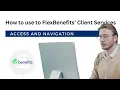 How to use FlexBenefits Client Services