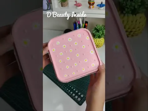 Diy beautiful storage box ✨ #artandcraft #diy #homedecor #thehandmadens #craft