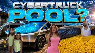 Convertimos la Cybertruck en una Alberca