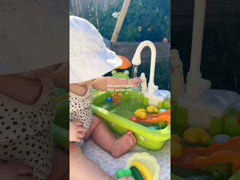 Such a fun little toy! #toddlertoy #momlife #waterplay #watertoy # #babymusthaves