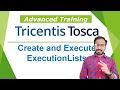 TRICENTIS Tosca 16 0 - Lesson 17 Create Execution Lists Link Test Cases to Execution Lists